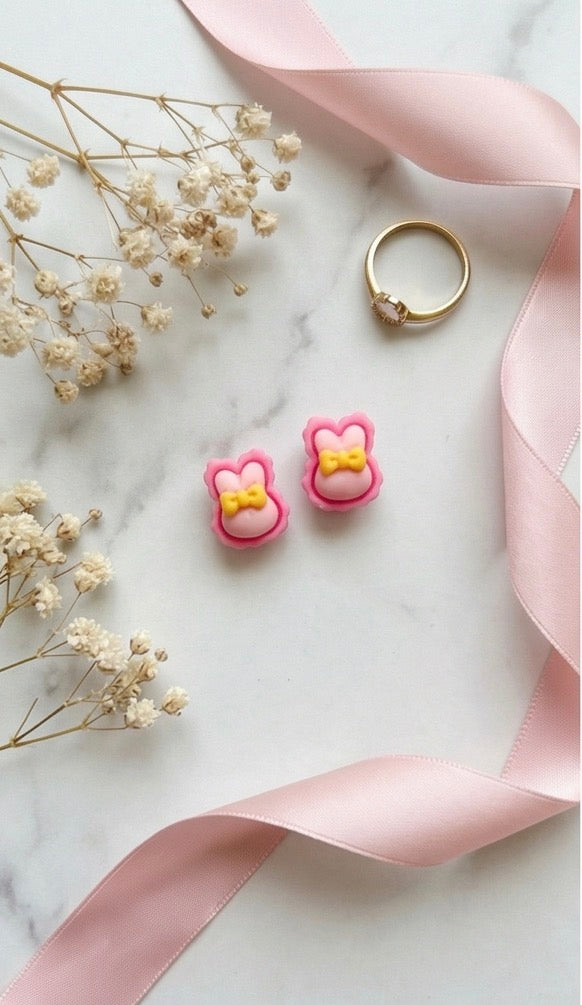 Cute Bow-Shaped Mini Earrings