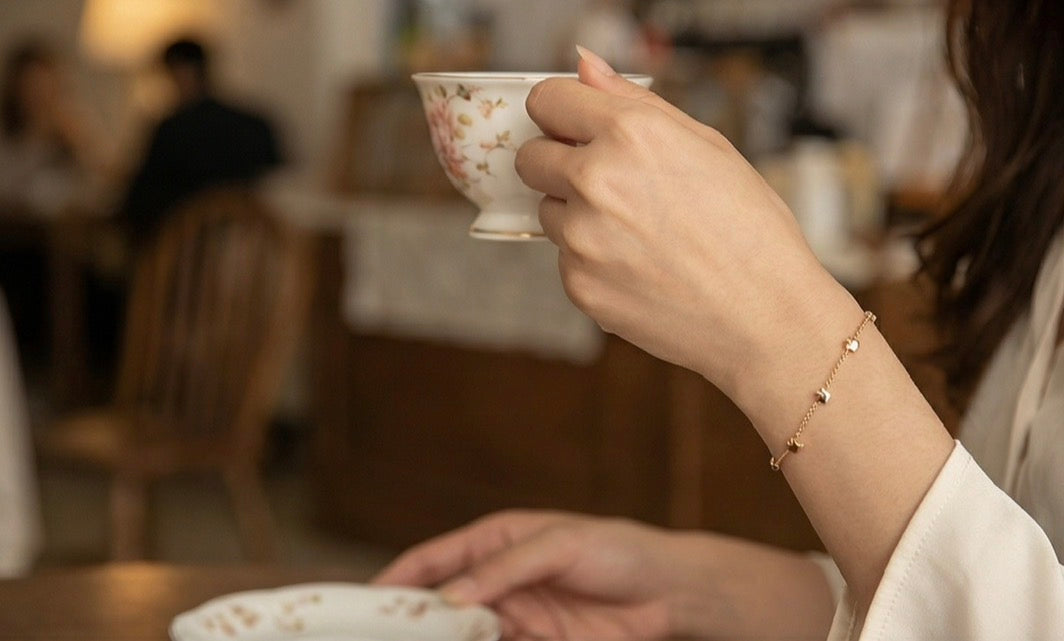 Anti-Tarnish Crown Bracelet