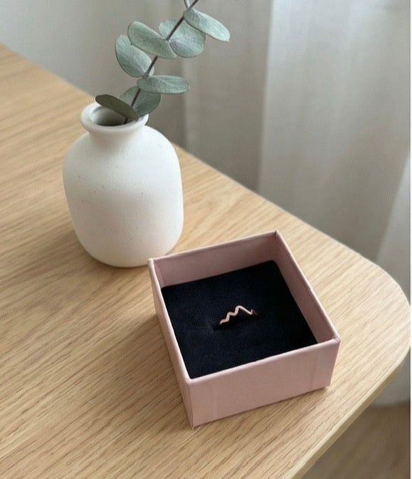 Heartbeat Ring (Free Size)
