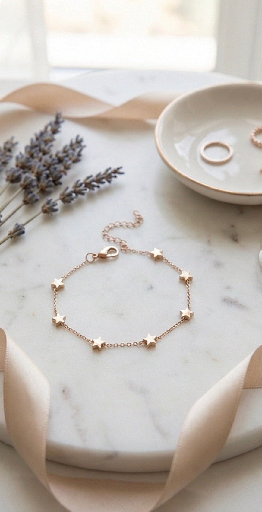 Anti-Tarnish Star Bracelet