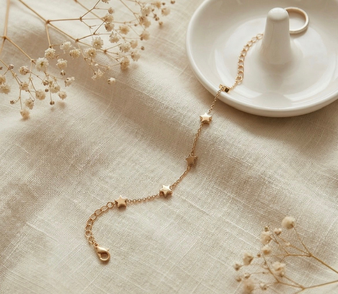 Anti-Tarnish Star Bracelet