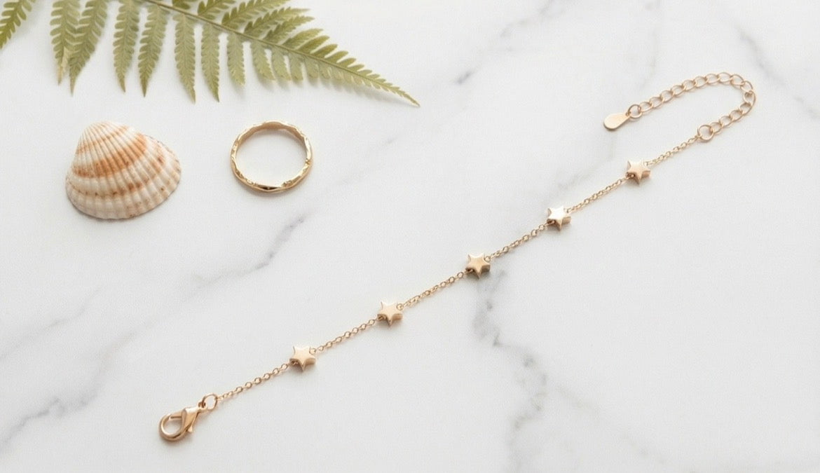 Anti-Tarnish Star Bracelet