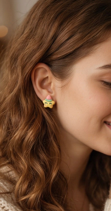 Star-Shaped Cute Mini Earrings