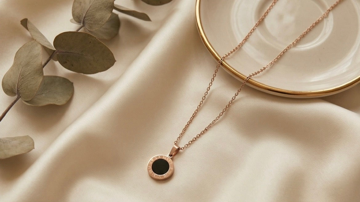 Anti-Tarnish Roman Necklace