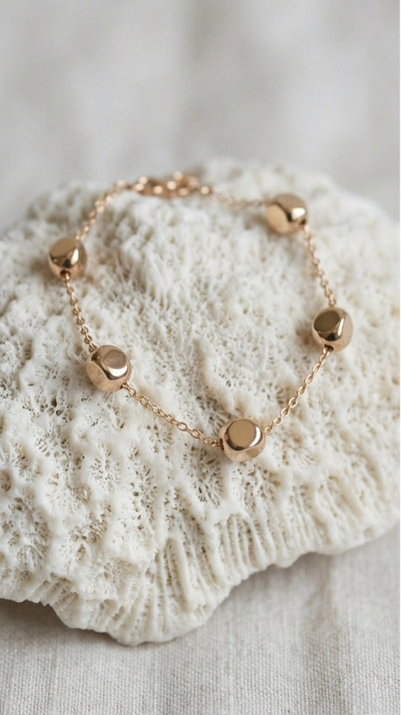 Anti-Tarnish Pebbles Bracelet
