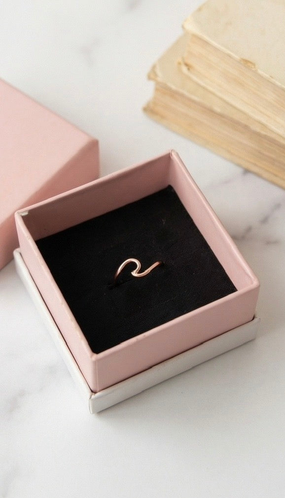 Deep Curve Ring (Free Size)