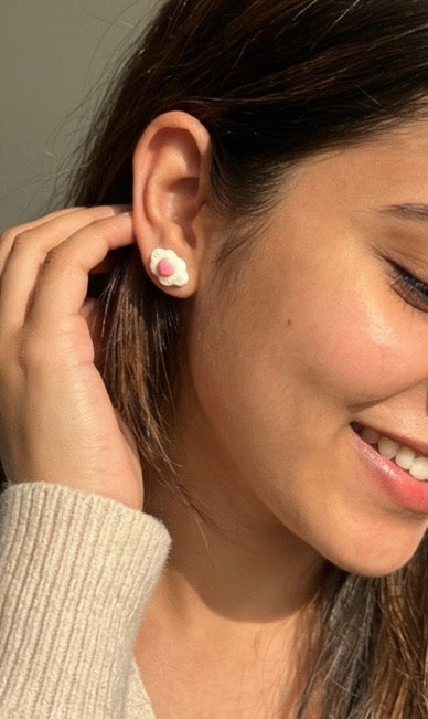 Cute Cloud-Shaped Mini Earrings