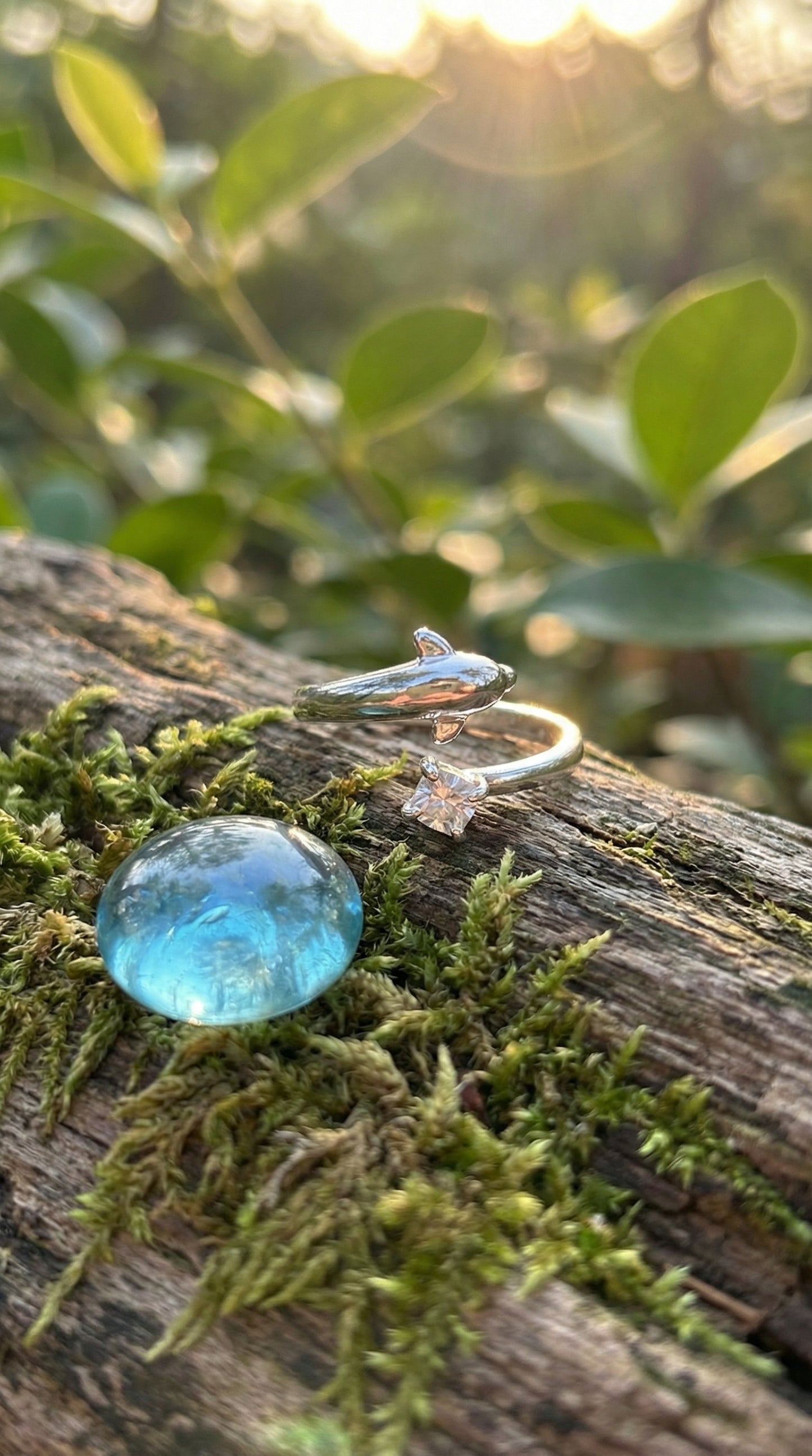 Dolphin-Shaped Ring (Free Size)