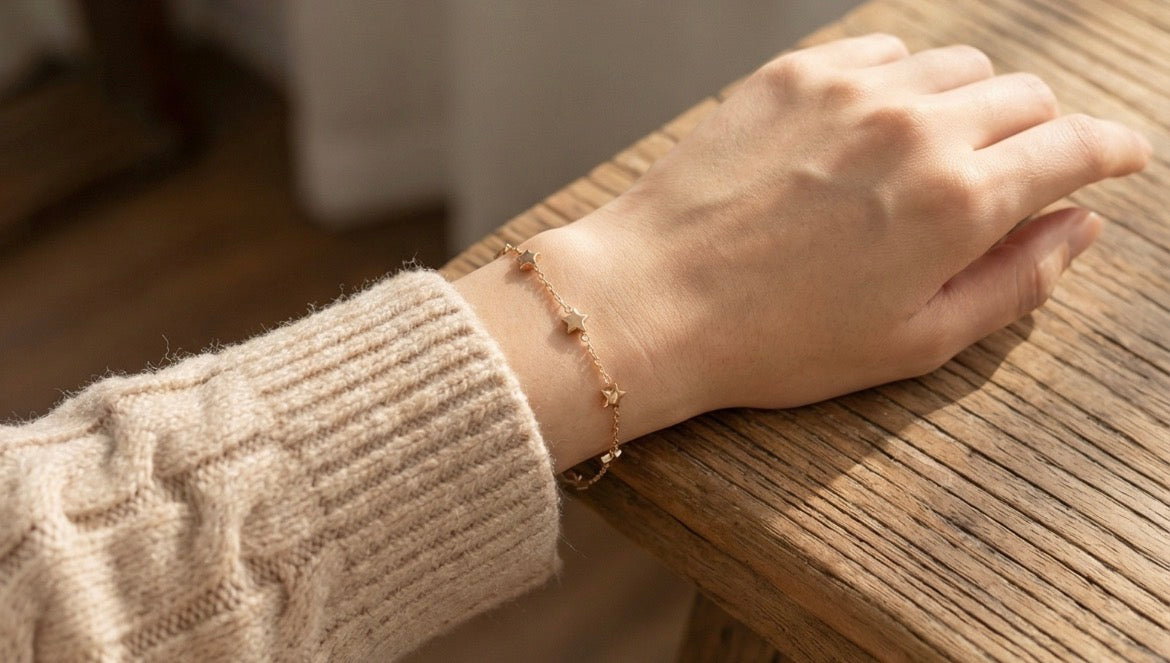 Anti-Tarnish Star Bracelet