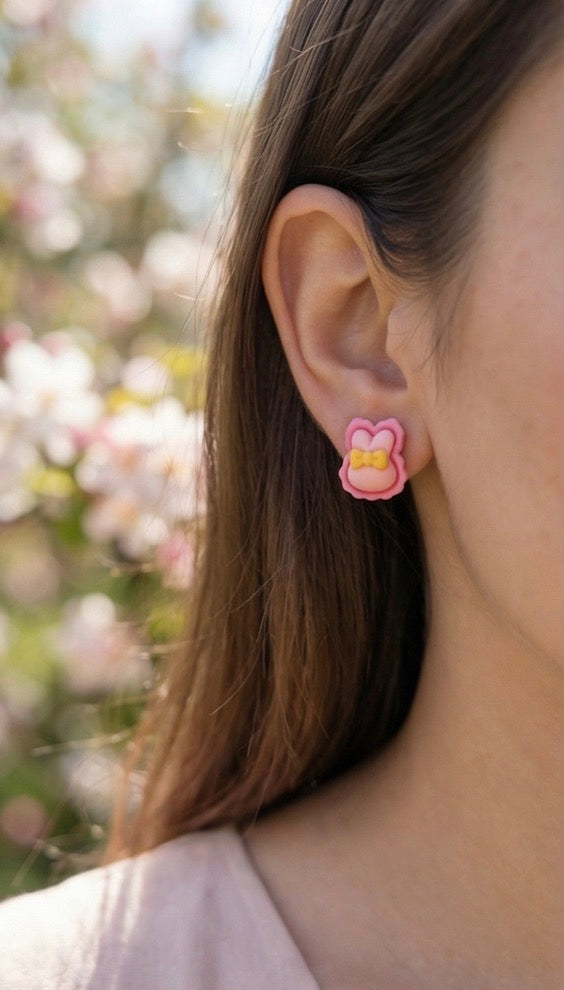 Cute Bow-Shaped Mini Earrings