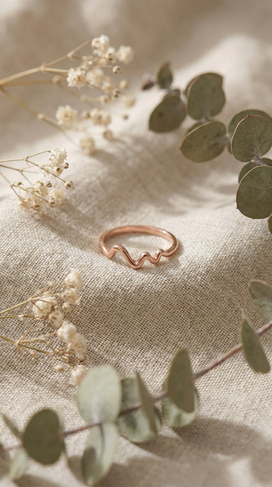 Heartbeat Ring (Free Size)