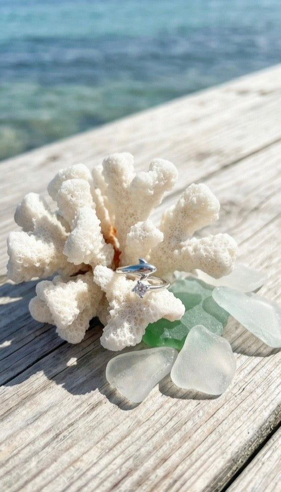 Dolphin-Shaped Ring (Free Size)