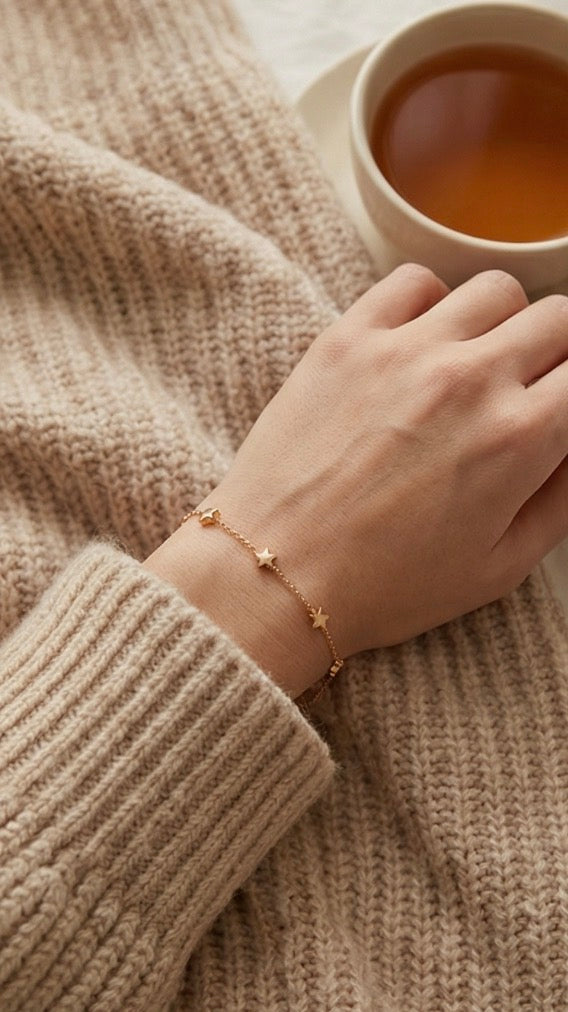 Anti-Tarnish Star Bracelet