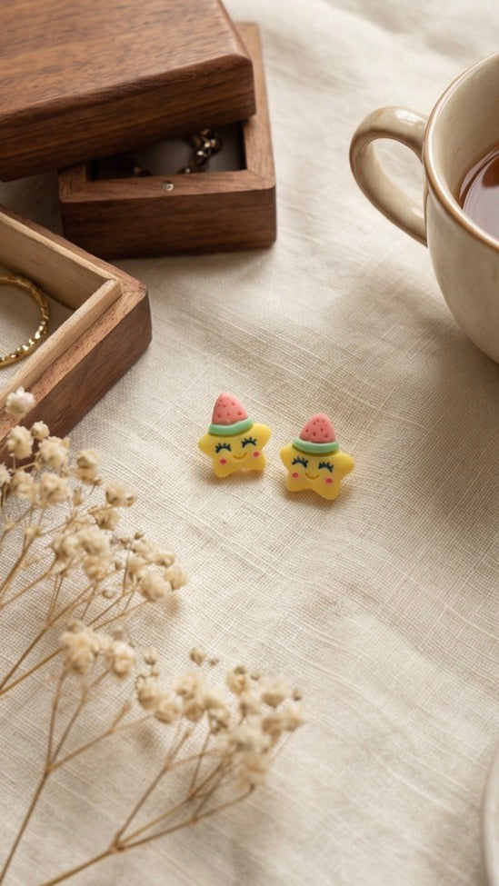 Star-Shaped Cute Mini Earrings