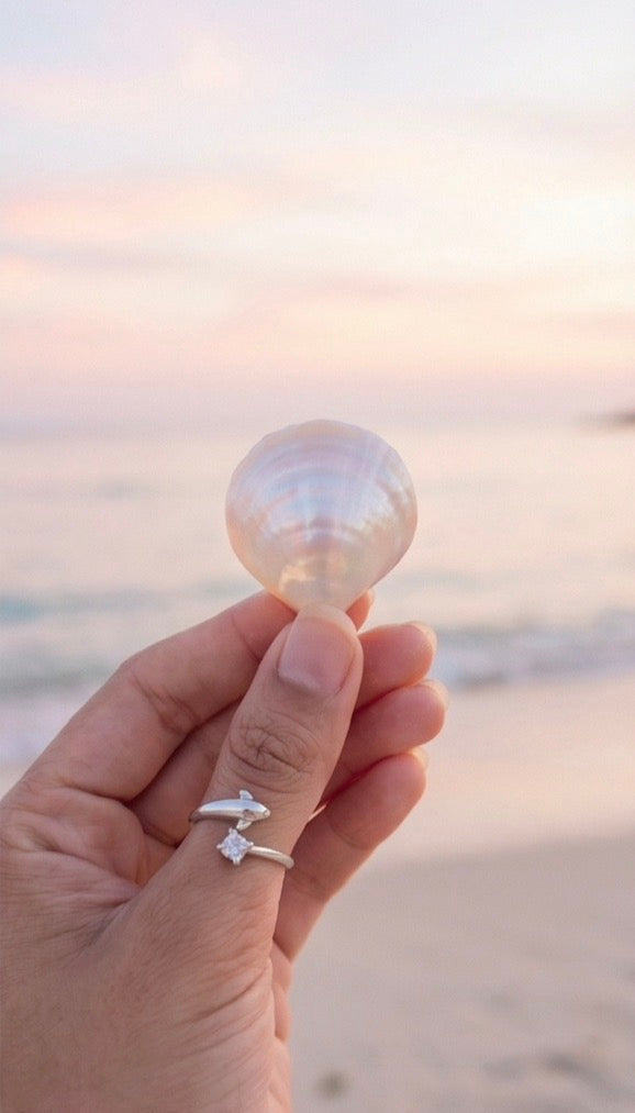 Dolphin-Shaped Ring (Free Size)