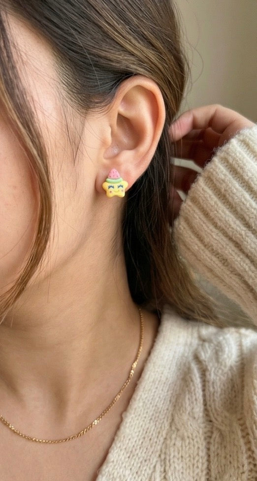 Star-Shaped Cute Mini Earrings