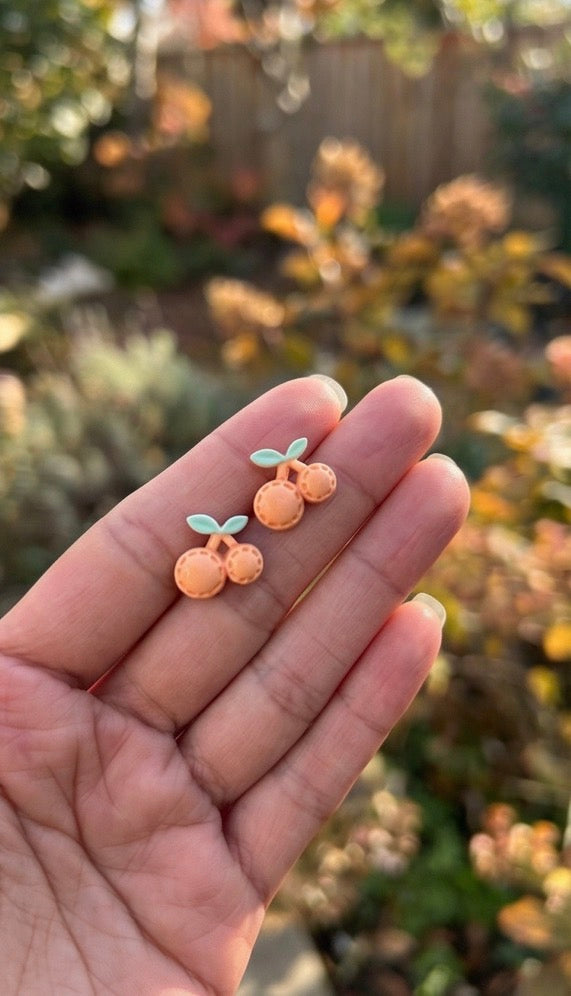 Cute Berry-Shaped Mini Earrings