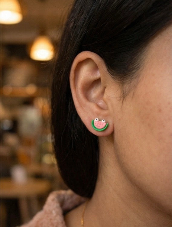 Cute Candy-Shaped Mini Earrings