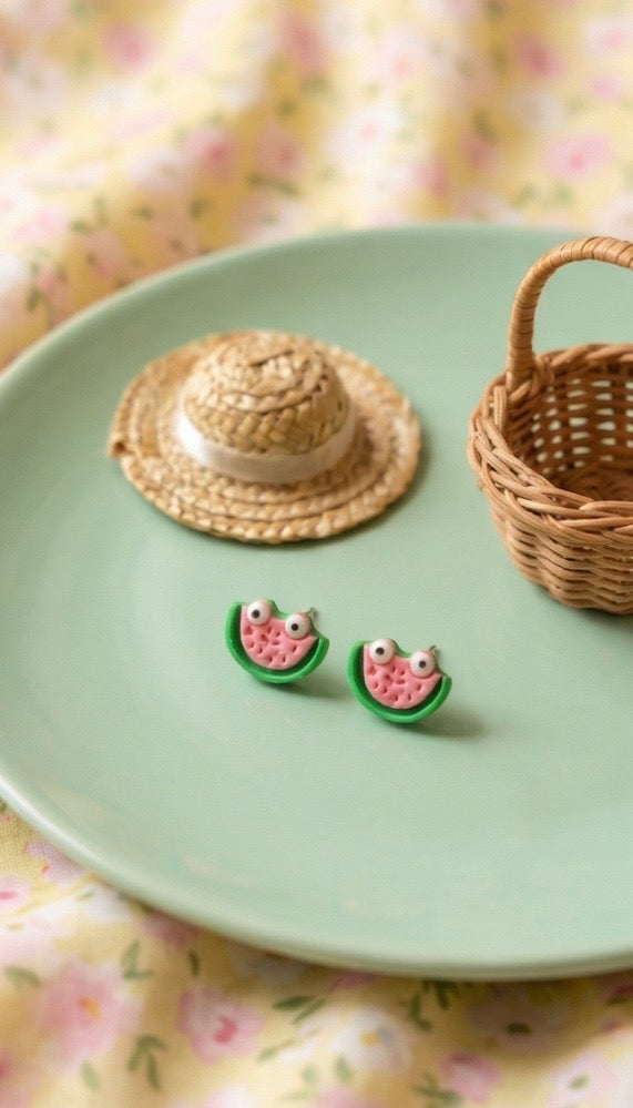 Cute Candy-Shaped Mini Earrings